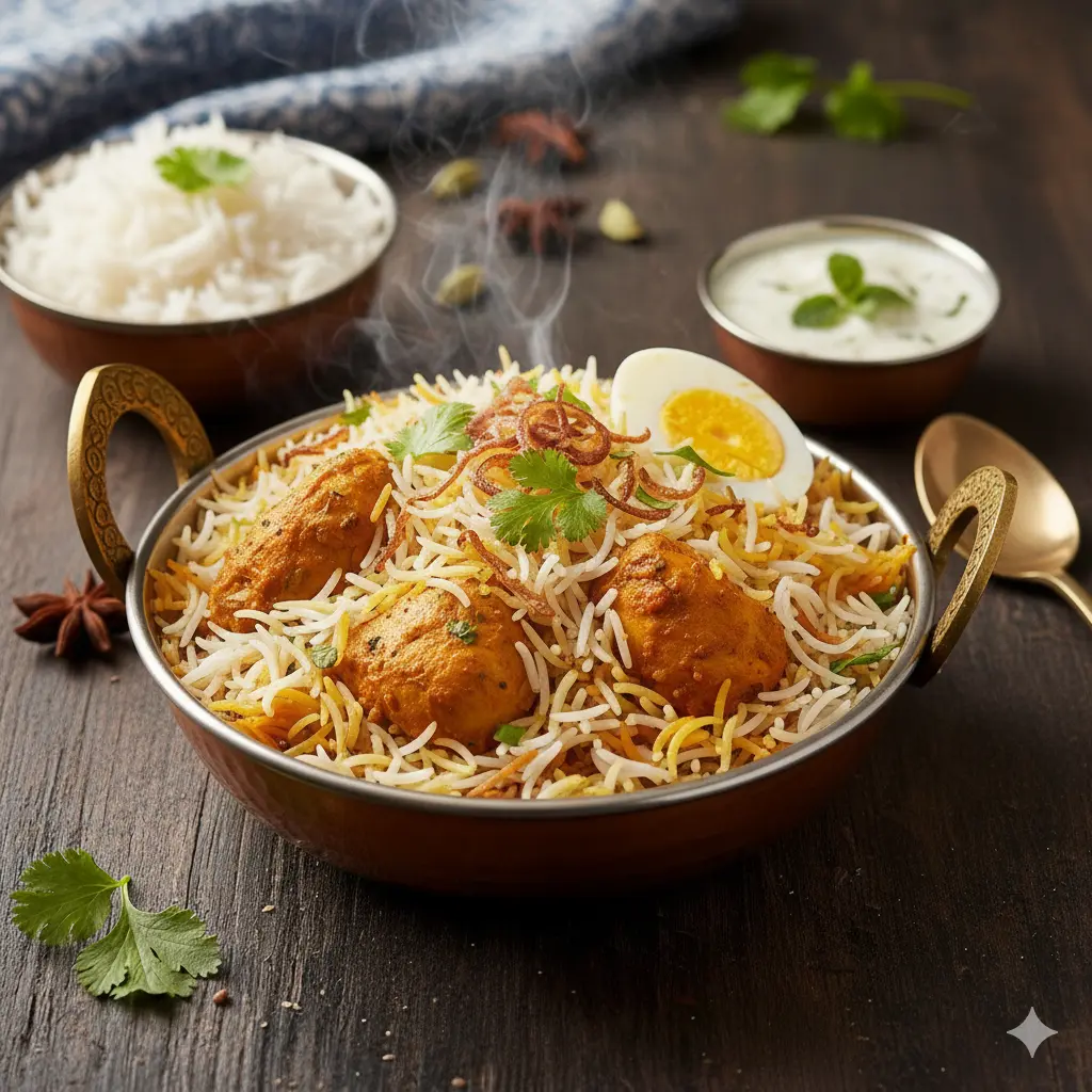 Delicious Biryani Selection at Aashirwaad Sweets And Restaurant in Mill Woods Edmonton